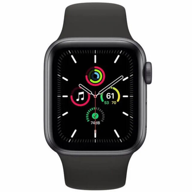 新品未開封】Apple Watch SE 44mm ミッドナイトスポーツバンド 新品未開封】Apple Watch SE 44mm ミッドナイトスポーツバンド