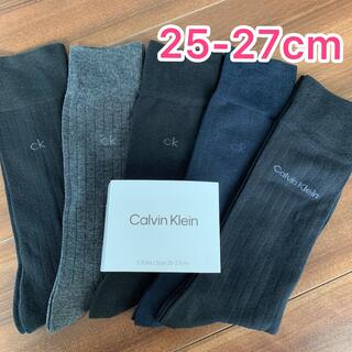 カルバンクライン(Calvin Klein)の【新品】カルバンクライン Calvin Klein ビジネスソックス 5足セット(ソックス)