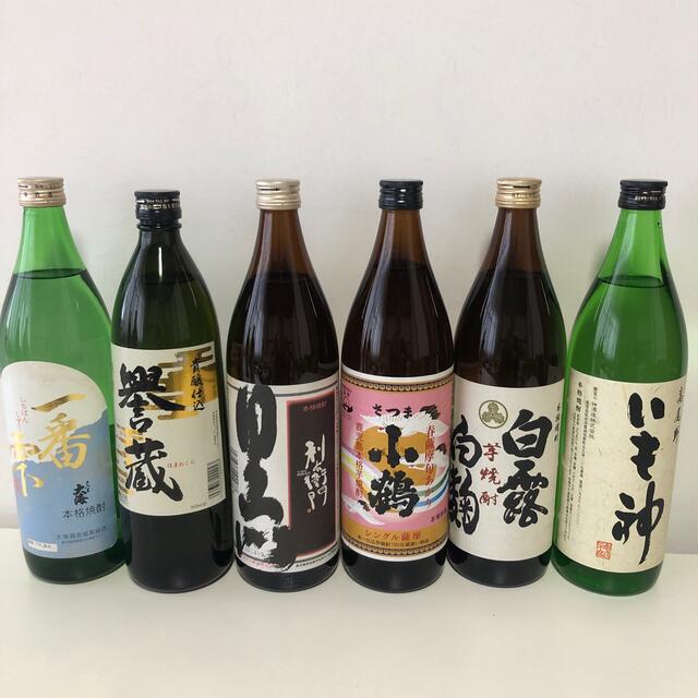 137【芋焼酎飲み比べ6本セット】900ml6本セット 食品/飲料/酒の酒(焼酎)の商品写真