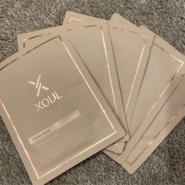 XOUL クリームマスク 27ml 5枚 コスメ/美容のスキンケア/基礎化粧品(パック/フェイスマスク)の商品写真