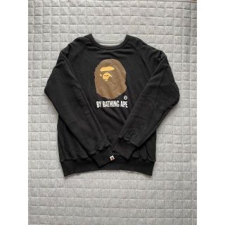 アベイシングエイプ(A BATHING APE)のBATHING APE リバーシブルトレーナー　Lサイズ(トレーナー/スウェット)