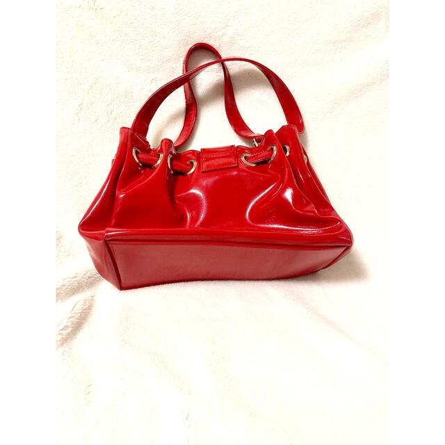 新品未使用Samantha Vegaエナメルショルダーバッグ