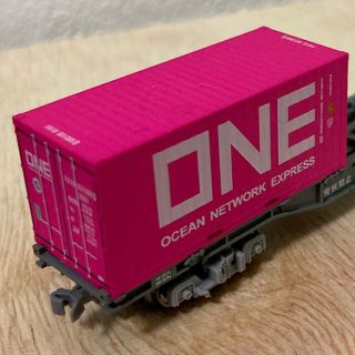 朗堂 20fドライ海上コンテナ ONE 1個(鉄道模型)