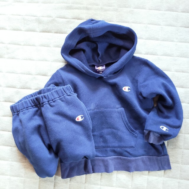 Champion(チャンピオン)のsize110 チャンピオンセットアップ キッズ/ベビー/マタニティのキッズ服男の子用(90cm~)(その他)の商品写真