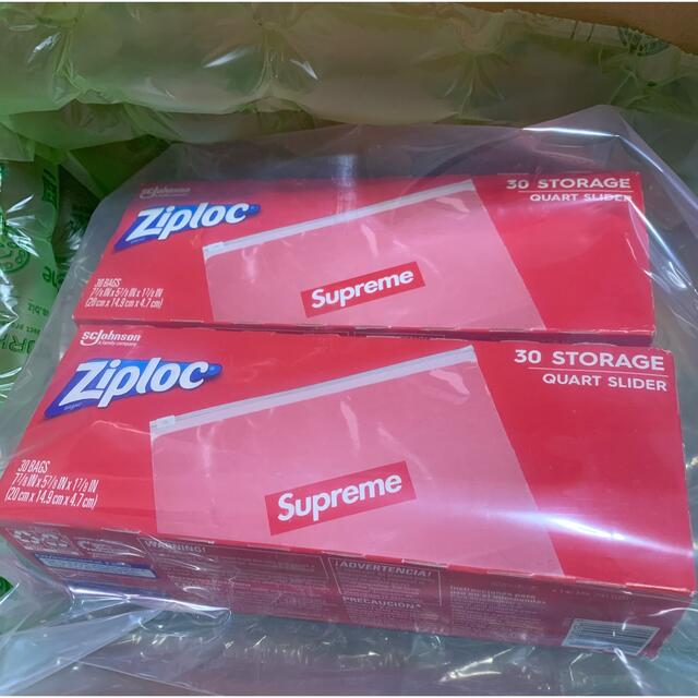 2箱セット Supreme Ziploc Bags シュプリーム ジップロック www ...