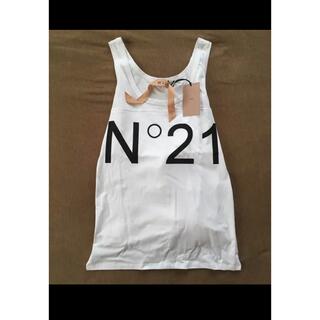 ヌメロヴェントゥーノ(N°21)の新品 N°21 ロゴ タンクトップ ヌメロ(Tシャツ/カットソー(半袖/袖なし))