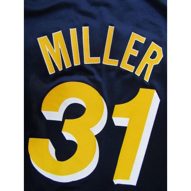 良品 NBA MILLER #31 レジー・ミラー ☆ペイサーズ ユニフォーム ...