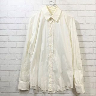 マルタンマルジェラ(Maison Martin Margiela)の【国内正規品】マルタン マルジェラ 10 ホワイト（キナリ）シャツ 44(シャツ)