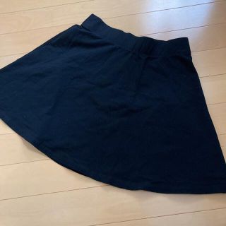 エイチアンドエム(H&M)のスカート　H＆M xs  黒　未使用品(ミニスカート)