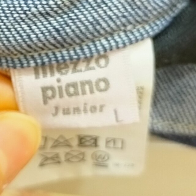 mezzo piano junior(メゾピアノジュニア)のメゾピアノジュニア♡スカートLサイズ レディースのスカート(ミニスカート)の商品写真