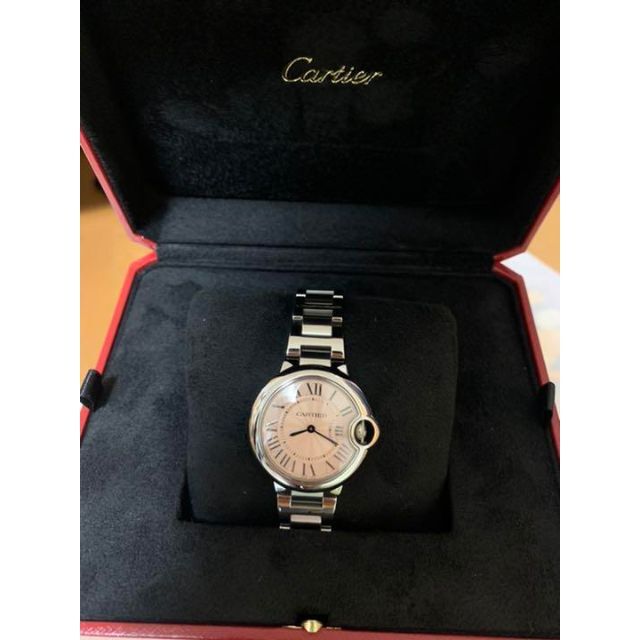 若者の大愛商品 Cartier - 腕時計　33MM カルティエ　バロンブルー ✩.*˚極美品✩.*˚ 腕時計