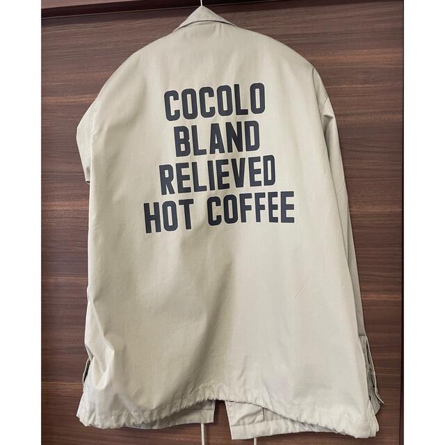 ココロブランド コーチジャケット ベージュ Mサイズ