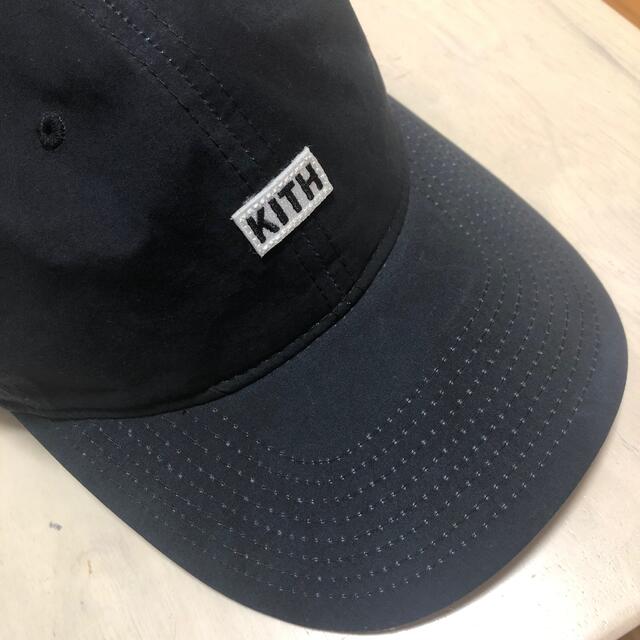 帽子kith ボックス　ロゴ　キャップ