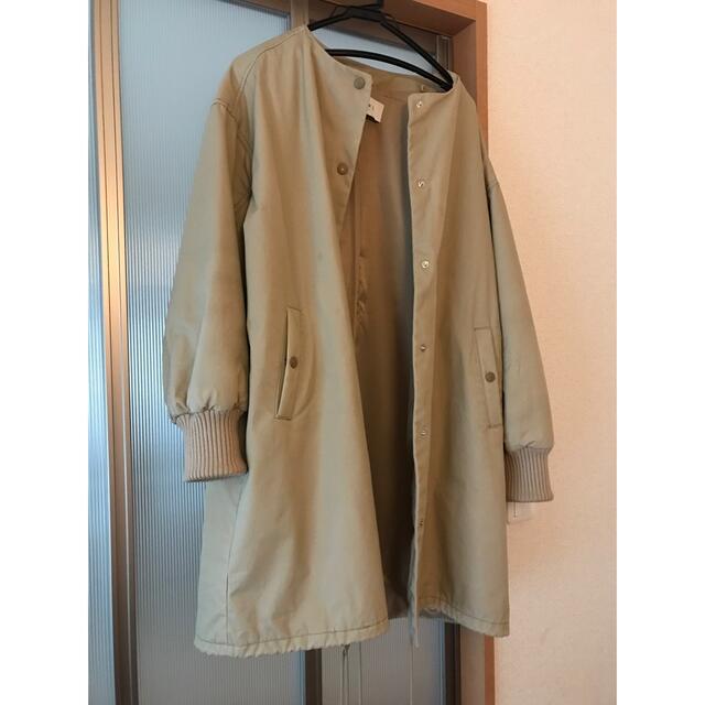 定価¥42,900  ETRETOKYO ミリタリーライナーボアコート ベージュ レディースのジャケット/アウター(ミリタリージャケット)の商品写真