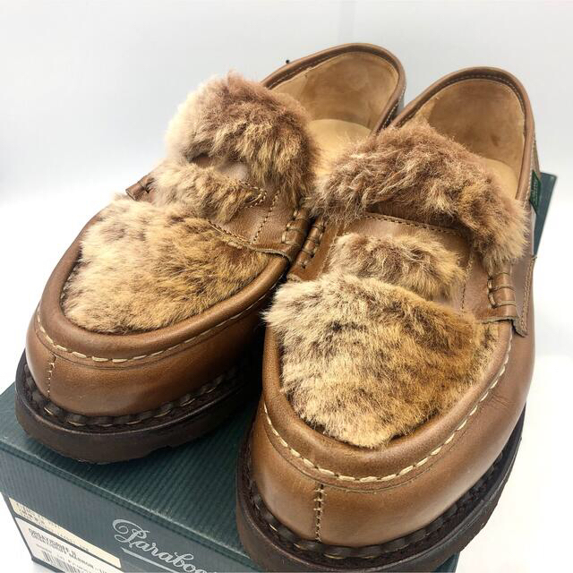 Paraboot(パラブーツ)の【レア】パラブーツ　オルセーUK3　ラパン レディースの靴/シューズ(ローファー/革靴)の商品写真