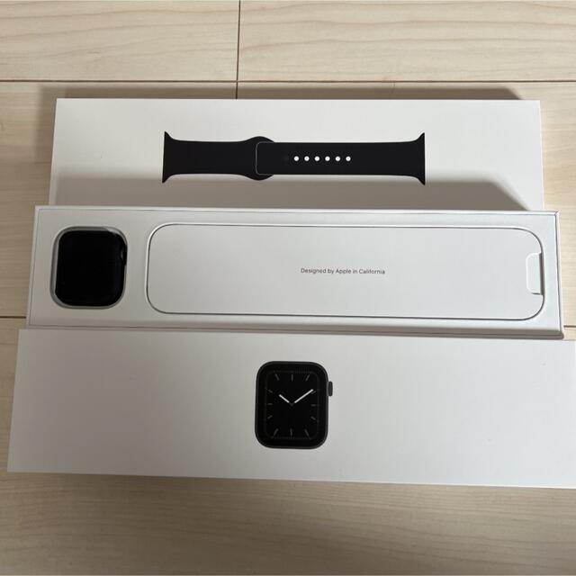 Apple Watch 5 40mm GPS スペースグレー アルミニウム