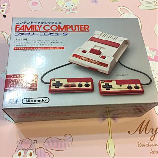 ニンテンドウ(任天堂)のファミリーコンピューター新品 未開封 今日日付け！(家庭用ゲーム機本体)