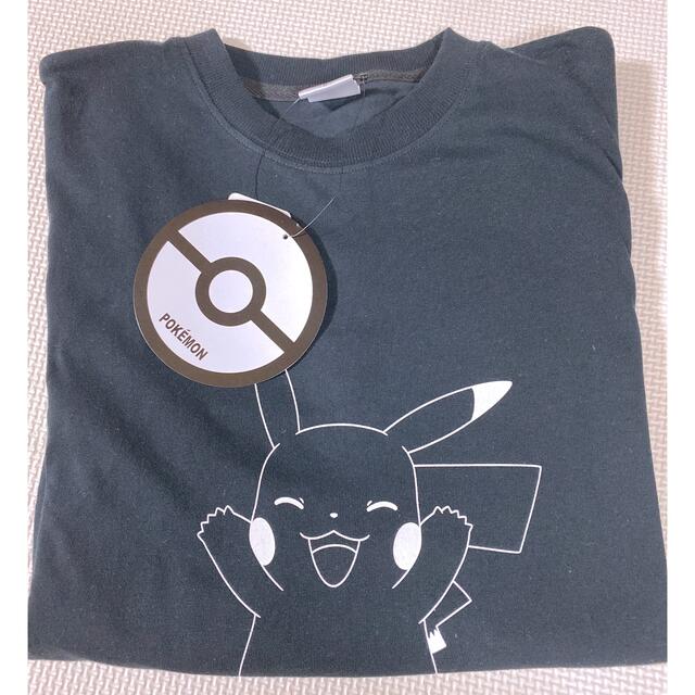 ポケモン(ポケモン)のポケットモンスター　ピカチュウ　ロンT  メンズM メンズのトップス(Tシャツ/カットソー(七分/長袖))の商品写真