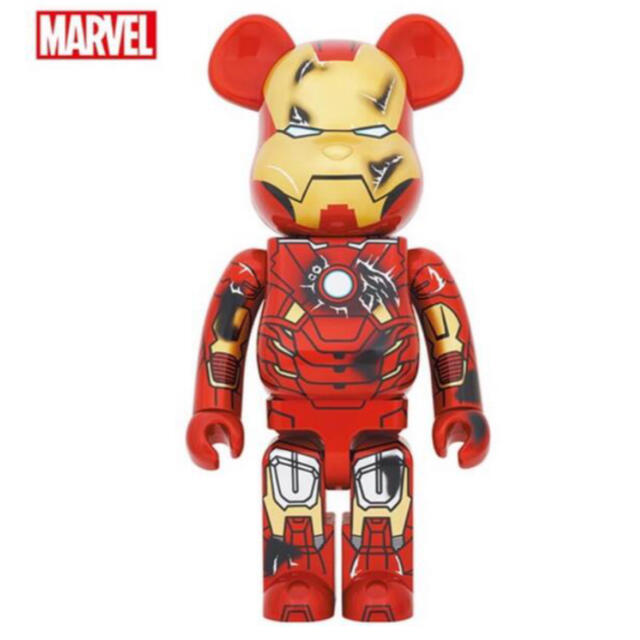 BE@RBRICK IRON MAN MARK VII DAMAGE 400％その他