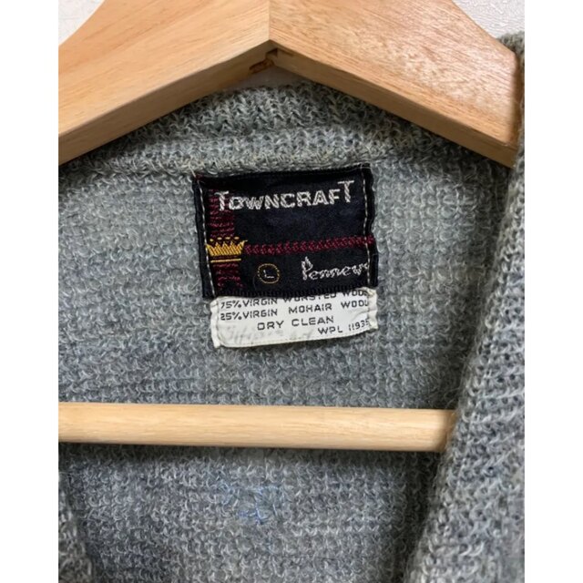 極上】60s Town craft モヘアカーディガン ヴィンテージ L | www