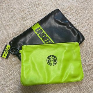 スターバックスコーヒー(Starbucks Coffee)の★UNDEFEATED×スターバックス　ポーチ(ポーチ)