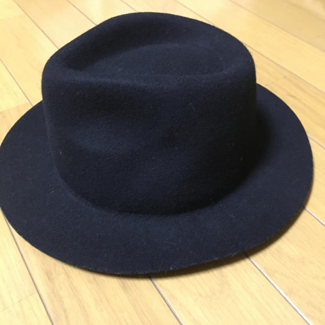 WEGO(ウィゴー)のwego シンプル黒ハット レディースの帽子(ハット)の商品写真