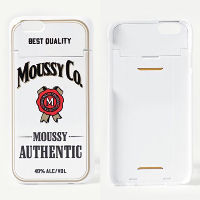 moussy(マウジー)のmoussy  iPhone  case  📱 スマホ/家電/カメラのスマホアクセサリー(iPhoneケース)の商品写真