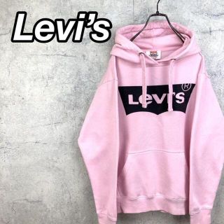 リーバイス(Levi's)の希少 90s リーバイス パーカー ビッグプリント(パーカー)