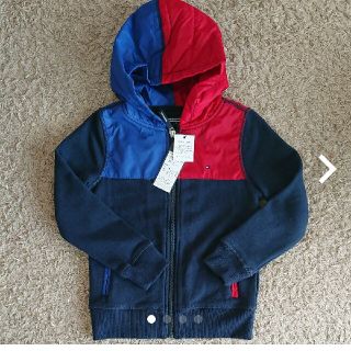 トミーヒルフィガー(TOMMY HILFIGER)のゆりりん様専用 新品 トミーヒルフィガー  キッズ  裏起毛パーカー(ジャケット/上着)