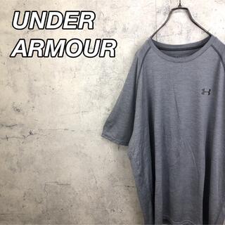 アンダーアーマー(UNDER ARMOUR)の希少 90s アンダーアーマー Tシャツ プリントロゴ ビッグシルエット 美品(Tシャツ/カットソー(半袖/袖なし))