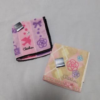 クレイサス(CLATHAS)のCLATHAS　タオルハンカチ2枚セット(ハンカチ)