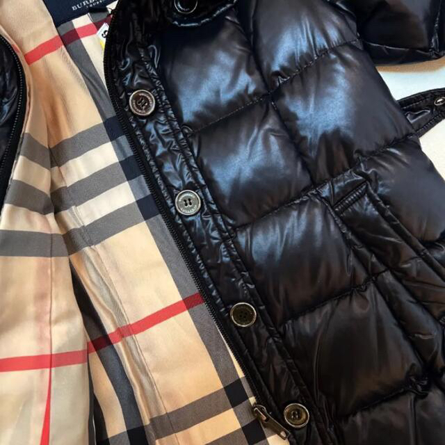 BURBERRY(バーバリー)の☆専用です☆【美品】Burberry ダウンジャケット100 キッズ/ベビー/マタニティのキッズ服女の子用(90cm~)(コート)の商品写真