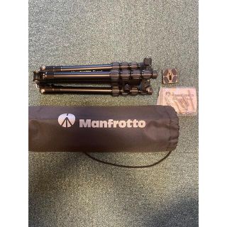 マンフロット(Manfrotto)のマンフロット　トラベル三脚　黒(その他)