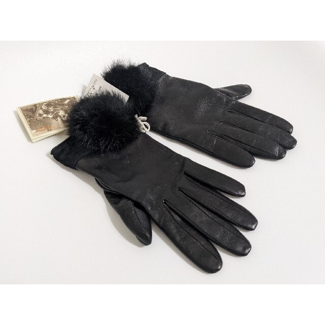 《新品》定価2万円程 Gloves FRATELLI FORINO 毛革 手袋