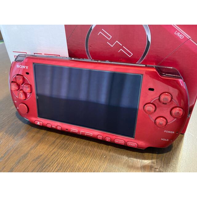 SONY PSP-3000 RR プレイステーションポータブル　赤　本体　美品