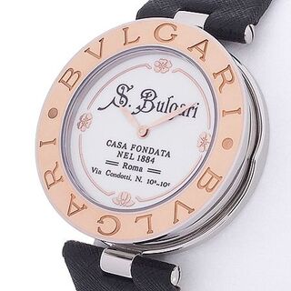 ブルガリ 黒 腕時計(レディース)（ピンク/桃色系）の通販 10点 