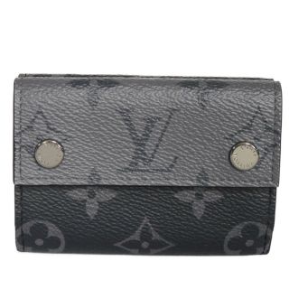 ルイヴィトン(LOUIS VUITTON)のルイヴィトン ディスカバリー・コンパクトウォレット モノグラムエクリプスリバース(折り財布)