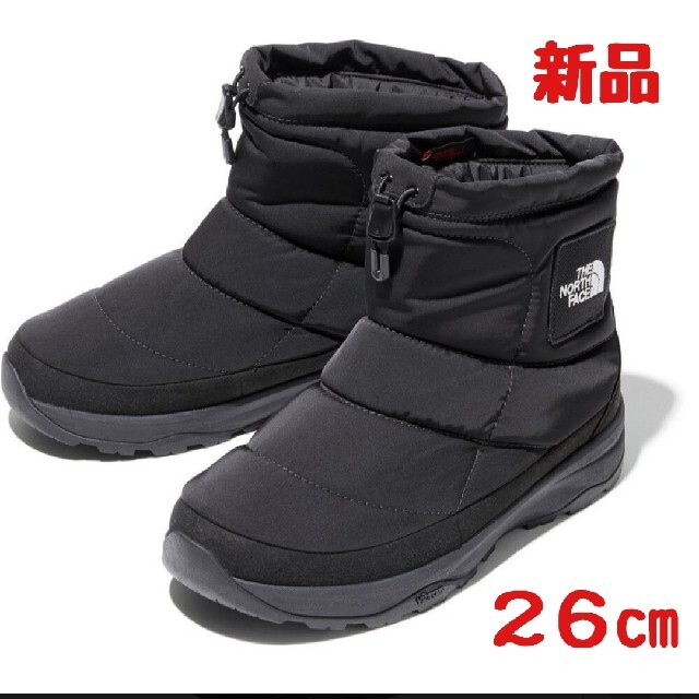 新品！ノースフェイス　K Nuptse Bootie ブラック