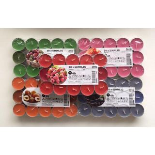 IKEA アロマ　キャンドル　25pcs(キャンドル)