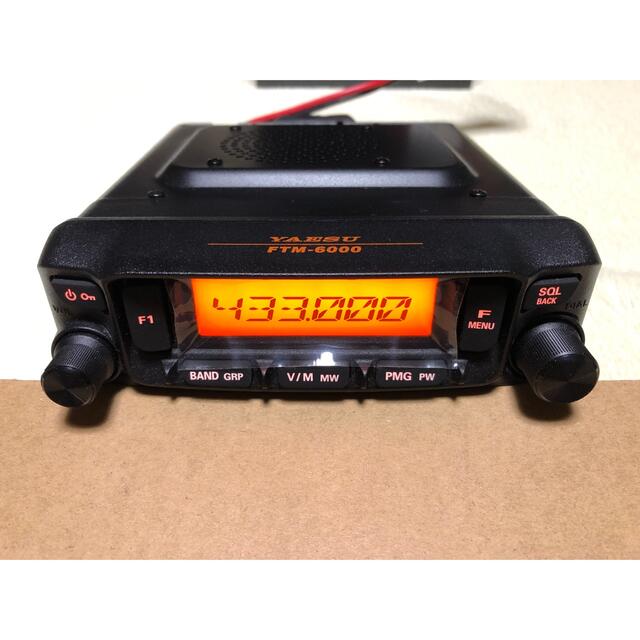ヤエス　FTM−6000 50W機144/430MHz デュアルバンド FM機