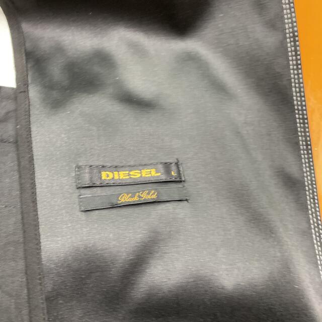 DIESEL(ディーゼル)のディーゼル　ブラックゴールドペーパージャケット メンズのジャケット/アウター(テーラードジャケット)の商品写真