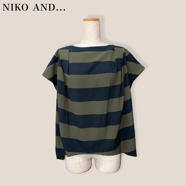 niko and...(ニコアンド)の【NIKO AND…】シャツ　ブラウス　ニコアンド レディースのトップス(シャツ/ブラウス(半袖/袖なし))の商品写真