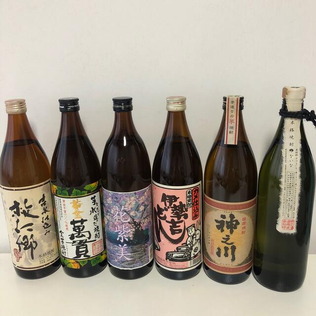 146【芋焼酎飲み比べ6本セット】900ml6本セット 食品/飲料/酒の酒(焼酎)の商品写真