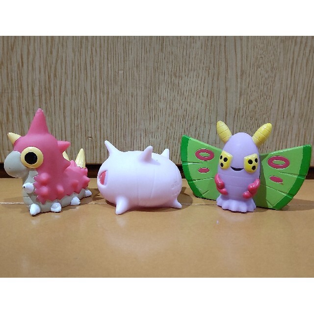 ポケモン - ポケモンキッズ☆ケムッソ・マユルド・ドクケイル進化形3個