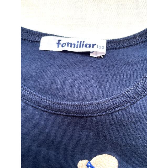 familiar(ファミリア)のfamiliar ファミリア　Tシャツ　100サイズ キッズ/ベビー/マタニティのキッズ服男の子用(90cm~)(Tシャツ/カットソー)の商品写真