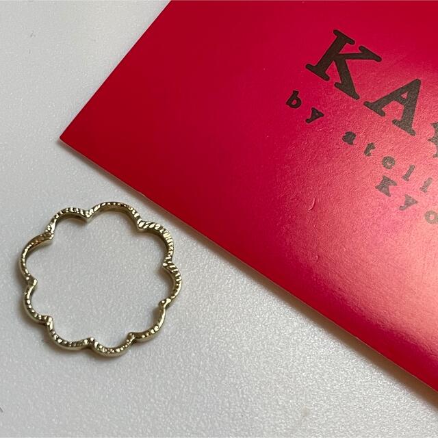 KAORU(カオル)のKAORU ミモザ　リング　Mサイズ　K10 くグリーンゴールド レディースのアクセサリー(リング(指輪))の商品写真