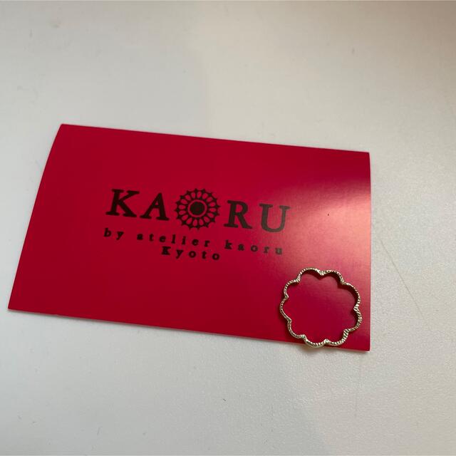 KAORU(カオル)のKAORU ミモザ　リング　Mサイズ　K10 くグリーンゴールド レディースのアクセサリー(リング(指輪))の商品写真