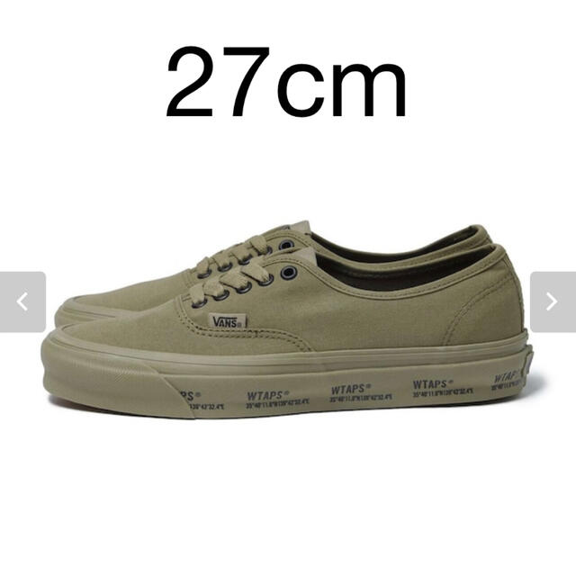 WTAPS VANS OG AUTHENTIC LX 27.0cm - スニーカー