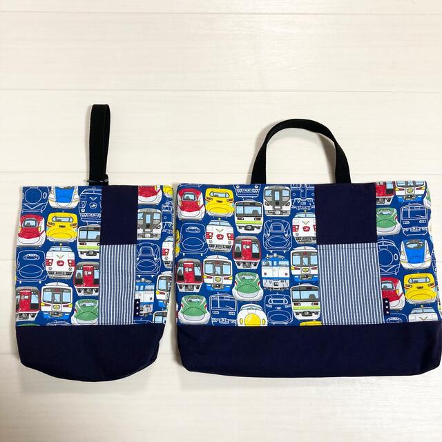 入園・入学セット　ハンドメイド ハンドメイドのキッズ/ベビー(バッグ/レッスンバッグ)の商品写真