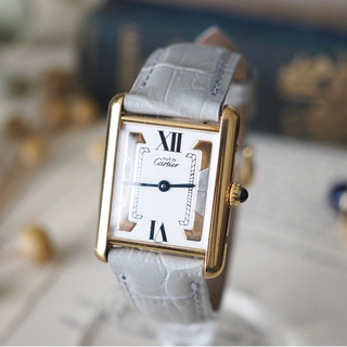 カルティエ(Cartier)の美品✴︎カルティエ マストタンク スリーカラー 純正尾錠✴︎ロレックス オメガ(腕時計)